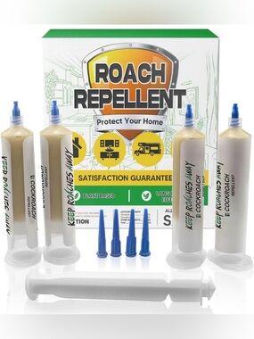 Roach Repellent Indoor, Keep Cockroach Away for Kitchen and Bathroom
